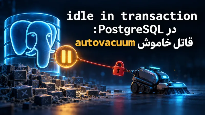 «idle in transaction» در PostgreSQL: قاتل خاموش autovacuum